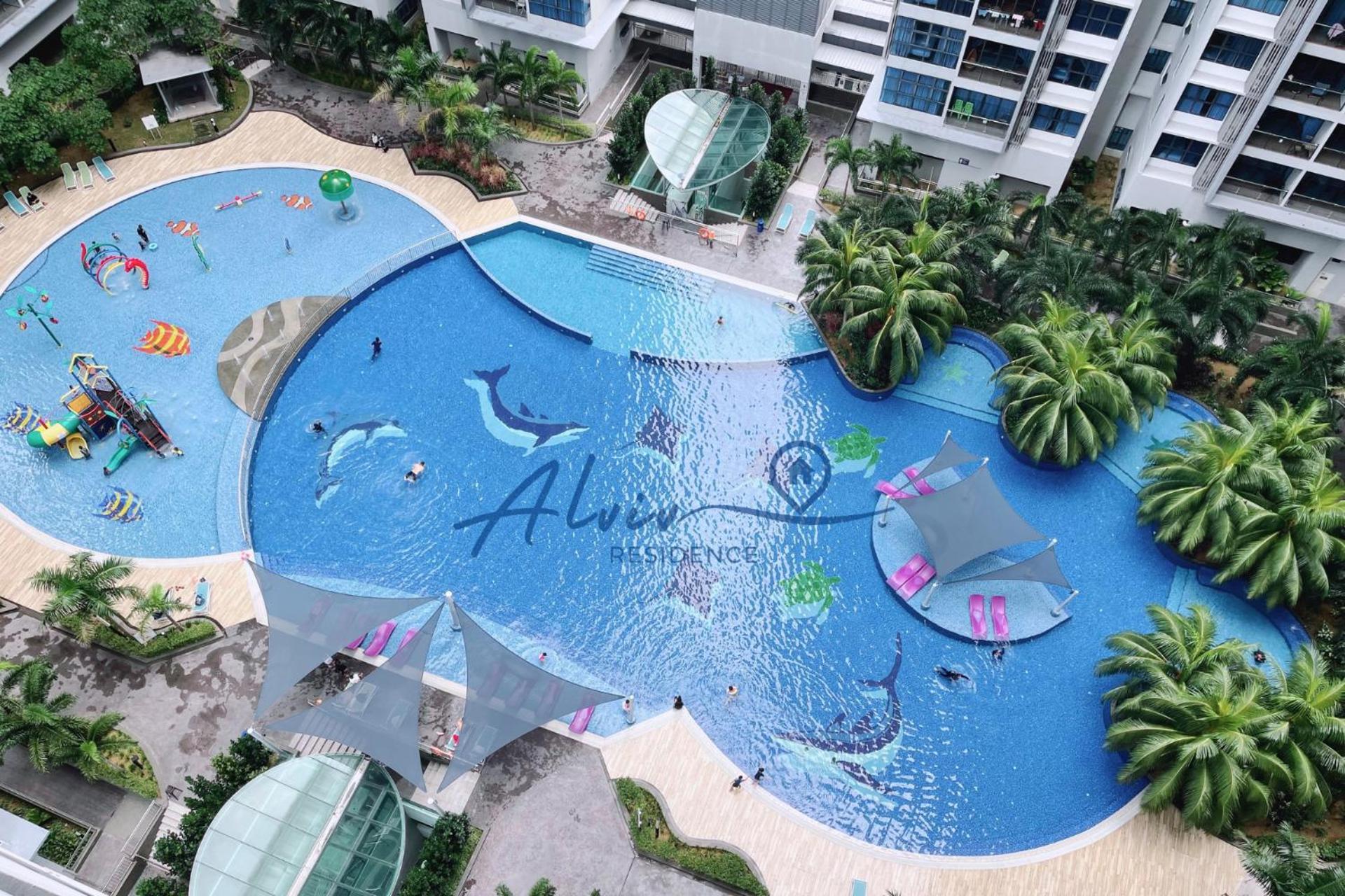 Apartment Atlantis Waterpark I 5-11pax I 5min Jonkerst By Alviv Management Malacca